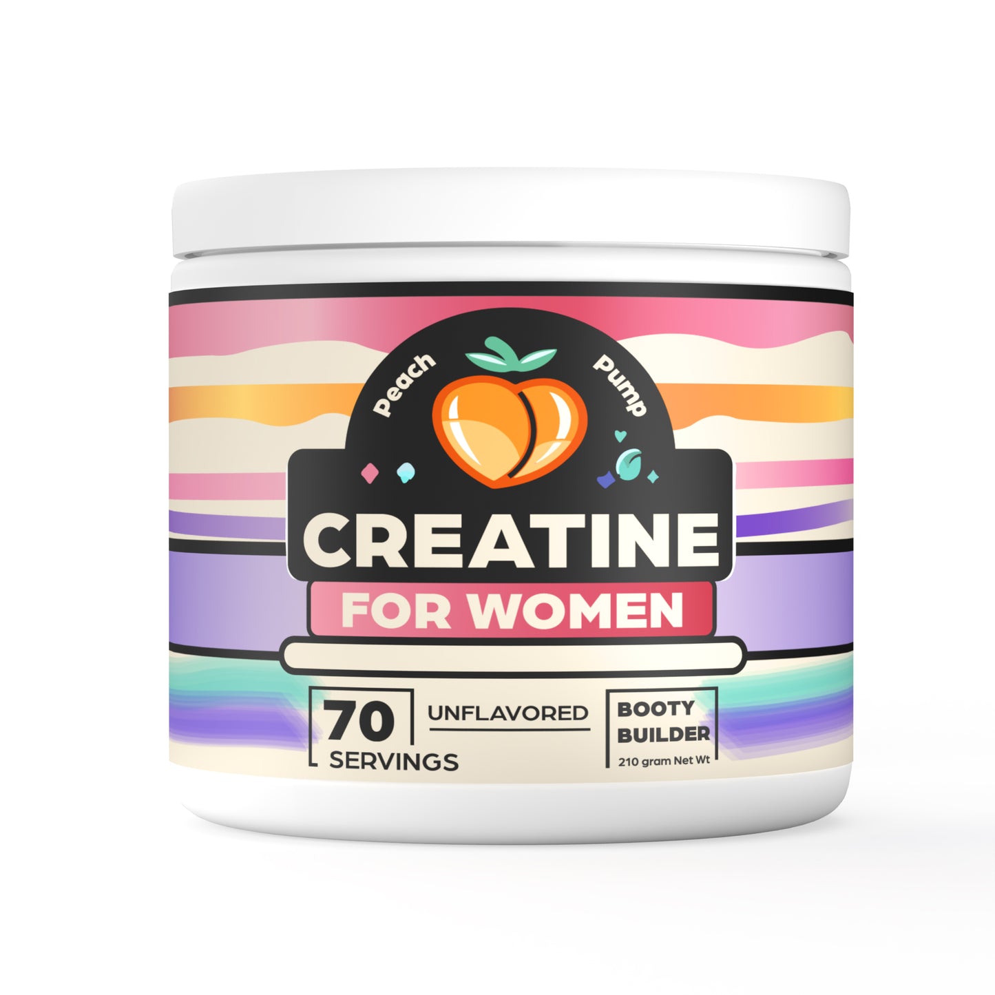 Creatine for Women - Creatina - Creatine for Women Booty Gain - Creatine Powder - Women's Creatine - Booty Builder - 70 Servings: Unflavored